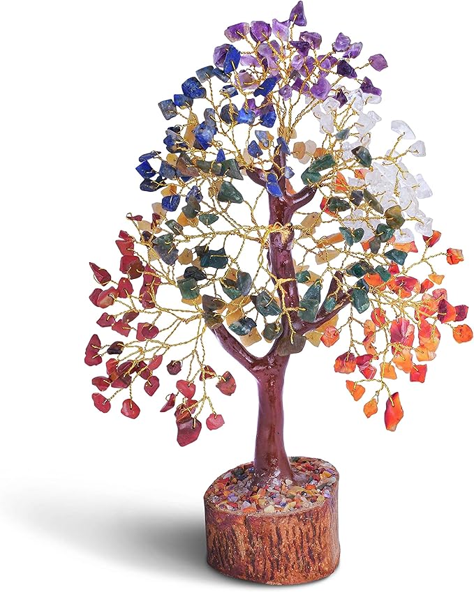 Seven Chakra Crystal Tree Good Luck Show